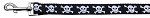 Skulls Nylon Dog Leash 5/8 inch wide 4ft Long