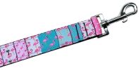 Flamingo Fun Nylon Pet Leash 3/8in by 6ft