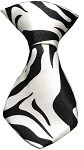 Dog Neck Tie Zebra