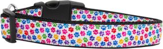 Confetti Paws Nylon Dog Collars Medium