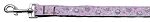 Cupcakes Nylon Ribbon Leash Purple 1 inch wide 4ft Long