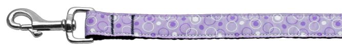 Retro Nylon Ribbon Collar Lavender 1 wide 6ft Lsh