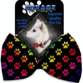 Rainbow Paws Pet Bow Tie Collar Accessory with Velcro