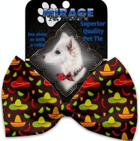 Sombreros Pet Bow Tie Collar Accessory with Velcro