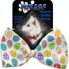 Easter Eggs Pet Bow Tie Collar Accessory with Velcro