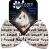 Christmas Trains Pet Bow Tie Collar Accessory with Velcro