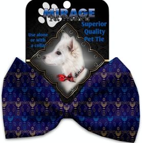 Menorah Madness Pet Bow Tie Collar Accessory with Velcro