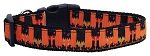 Witches Brew Nylon Dog Collar Medium Narrow