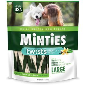 Sergeants Minties Twists Dental Treats Large (Option: 12 oz)