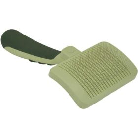 Safari Self Cleaning Slicker Brush (Option: Large Dogs  8" Long x 4.5" Wide)