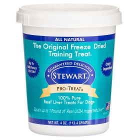 Stewart Pro (Option: Treat 100% Pure Beef Liver for Dogs  4 oz)