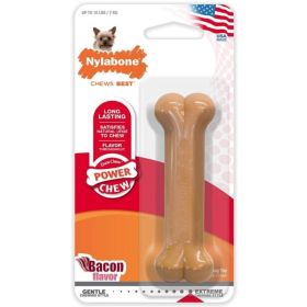 Nylabone Dura Chew Durable Dog Bone (Option: Bacon Flavor  Petite  Dogs 115 lbs)