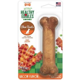 Nylabone Healthy Edibles Wholesome Dog Chews  Bacon Flavor (Option: Wolf (1 Pack))