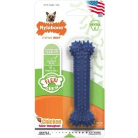 Nylabone Dental Chew Bone (Option: Chicken Flavor  Petite (1 Pack))