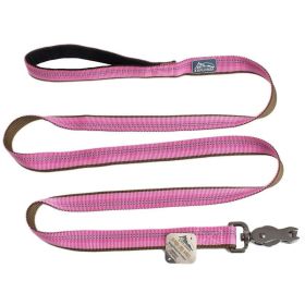 K9 Explorer Reflective Leash with Scissor Snap (Option: Rosebud  6' Long x 1" Wide)