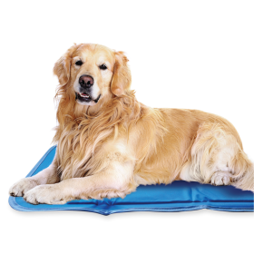 Cool Pet Pad (Color: Blue, size: large)