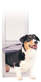 PetSafe Freedom Patio Panel Pet Door (Option: Large / White)